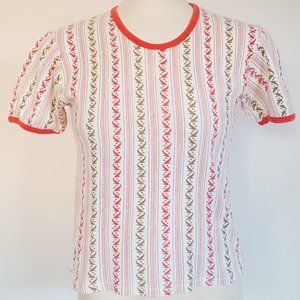Vintage 1970's Ringer T-Shirt (M/L)